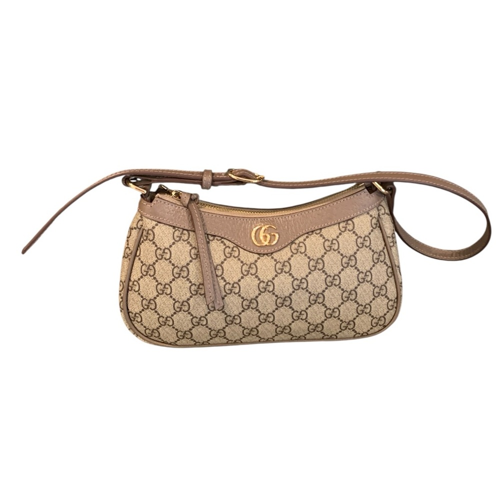 🆕 Gucci Style Brown/Beige GG Supreme Canvas Small Ophidia Bag 🆕
